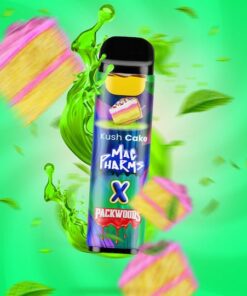 Mac Pharms X Packwoods Kush Cake Hash Rosin Disposable .5g