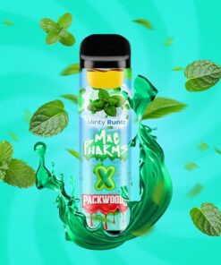 Mac Pharms X Packwoods Minty Runtz Hash Rosin Disposable .5g