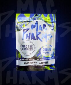 Mac Pharms Berry Lime THC Gummies