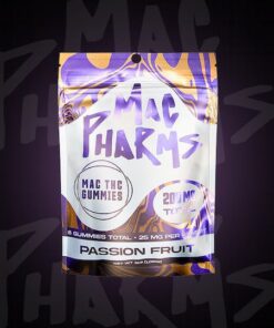 Mac Pharms Passion Fruit THC Gummies