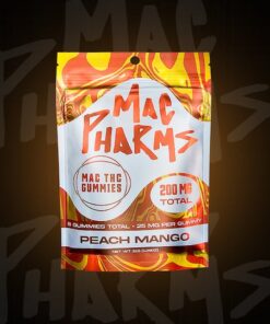 Mac Pharms Peach Mango THC Gummies